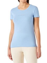 T-krekls sievietēm Emporio Armani, zils cena un informācija | T-krekli sievietēm | 220.lv