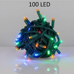 Новогодняя гирлянда Happy People 100 LED Flash, многоцветная цена и информация | Гирлянды | 220.lv