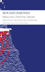 Masculine, Feminine, Neuter and Other Writings on Literature cena un informācija | Dzeja | 220.lv