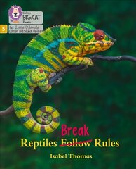 Reptiles Break Rules: Phase 5 Set 5 цена и информация | Книги для подростков и молодежи | 220.lv