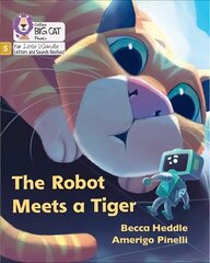 Robot Meets a Tiger: Phase 5 Set 2 cena un informācija | Grāmatas pusaudžiem un jauniešiem | 220.lv