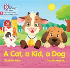 Cat, a Kid and a Dog: Phase 2 Set 3 Blending Practice цена и информация | Книги для подростков и молодежи | 220.lv