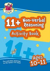 11plus Activity Book: Non-Verbal Reasoning - Ages 10-11 cena un informācija | Grāmatas pusaudžiem un jauniešiem | 220.lv