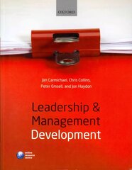 Leadership and Management Development цена и информация | Книги по экономике | 220.lv