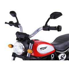 Vienvietīgs elektriskais bērnu motocikls Street BOB, oranžs cena un informācija | Bērnu elektroauto | 220.lv