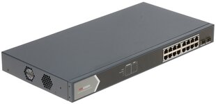 КОММУТАТОР POE DS-3E0518P-E/M 16-ПОРТОВЫЙ SFP Hikvision цена и информация | Коммутаторы (Switch) | 220.lv