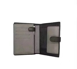 Мужской кожаный кошелек "Альфа Рикко" цена и информация | Мужские кошельки | 220.lv