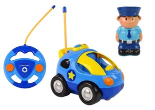 Rc policijas automašīna ar efektiem Lean Toys cena un informācija | Rotaļlietas zēniem | 220.lv