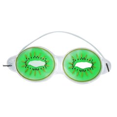 Компрессионная гелевая холодная маска для глаз Киви, 40 г цена и информация | Маски для лица, патчи для глаз | 220.lv