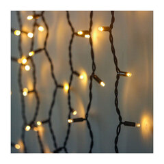 Gaišs aizkars-vītne Proled, 2x2 m cena un informācija | Ziemassvētku lampiņas, LED virtenes | 220.lv