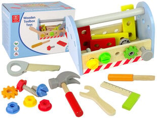 Koka instrumentu komplekts Lean Toys цена и информация | Игрушки для мальчиков | 220.lv
