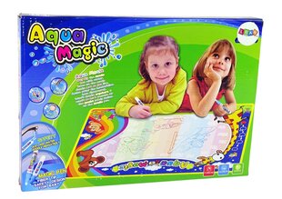 Ūdens zīmēšanas paklājiņš ar piederumiem Aqua Magic Lean Toys cena un informācija | Rotaļlietas zīdaiņiem | 220.lv