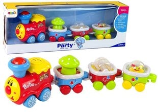Izglītojošs vilciens ar efektiem Lean Toys cena un informācija | Rotaļlietas zīdaiņiem | 220.lv