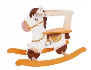 Деревянная лошадка-качалка Леомарк цена и информация | Игрушки для малышей | 220.lv