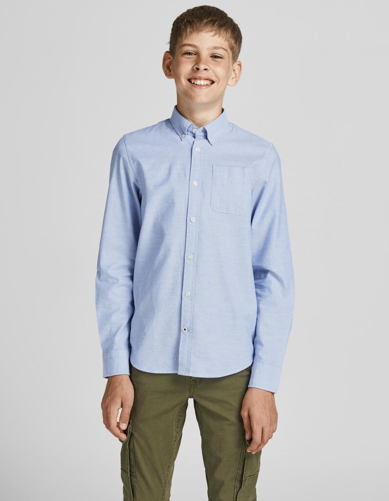 Krekls zēniem Jack&Jones, zils цена и информация | Zēnu krekli | 220.lv