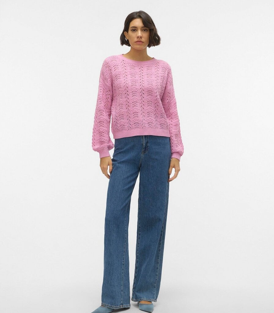 Vero Moda Džemperis sievietēm 10300146*01, rozā cena un informācija | Sieviešu džemperi | 220.lv