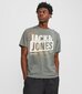 T-krekls vīriešiem Jack & Jones, pelēks цена и информация | Vīriešu T-krekli | 220.lv