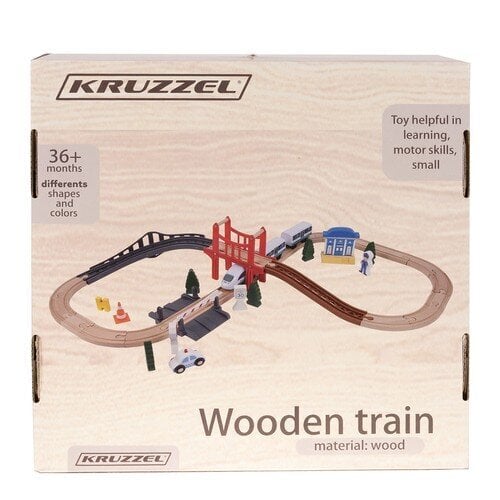 Koka dzelzceļš, 3.2 m cena un informācija | Rotaļlietas zēniem | 220.lv