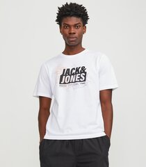 T-krekls vīriešiem Jack & Jones, balts cena un informācija | Vīriešu T-krekli | 220.lv