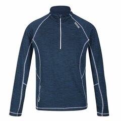 Футболка с длинным рукавом мужская Regatta Yonder Half-Zip Темно-синий цена и информация | Мужские футболки | 220.lv