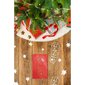Papīra trafareti Ziemassvētku vecīša pēdas, 3 gab., sarkans cena un informācija | Svētku dekorācijas | 220.lv
