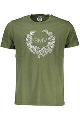 Vīriešu T-krekls Gian Marco Venturi AU00733, zaļš cena un informācija | Vīriešu T-krekli | 220.lv