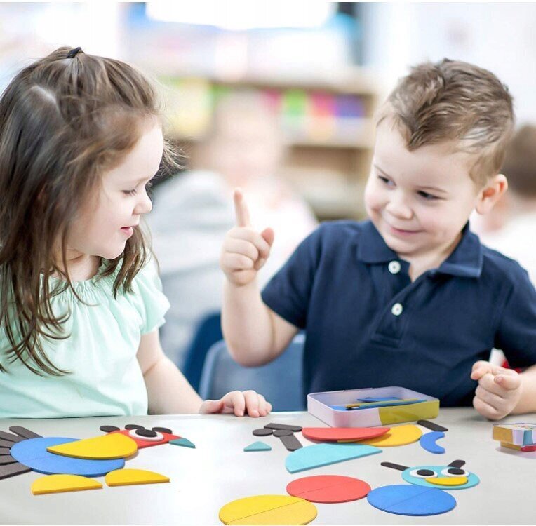 Mīklas Montessori Aig Shapes cena un informācija | Rotaļlietas zīdaiņiem | 220.lv