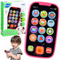 Bērnu interaktīvais telefons Hola, rozā цена и информация | Rotaļlietas zīdaiņiem | 220.lv