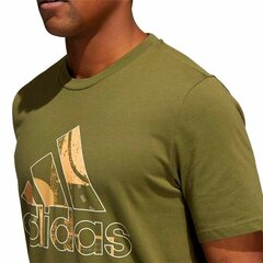 Vīriešu Krekls ar Īsām Piedurknēm Adidas Art Bos Graphic Olīvas cena un informācija | Vīriešu T-krekli | 220.lv