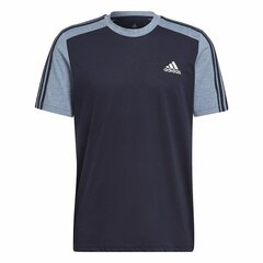 Футболка Adidas Essentials Mélange Темно-синий цена и информация | Мужские футболки | 220.lv