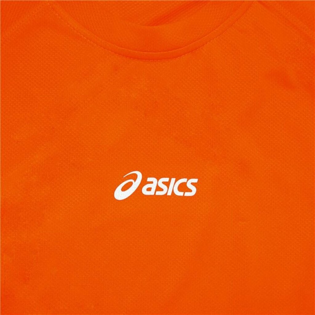 Vīriešu Krekls ar Garām Piedurknēm Asics Hermes Oranžs цена и информация | Vīriešu T-krekli | 220.lv