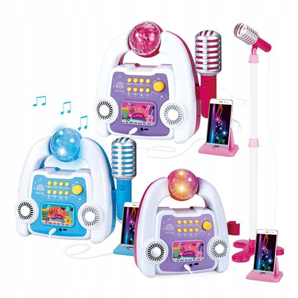 Karaoke komplekts bērniem cena un informācija | Attīstošās rotaļlietas | 220.lv