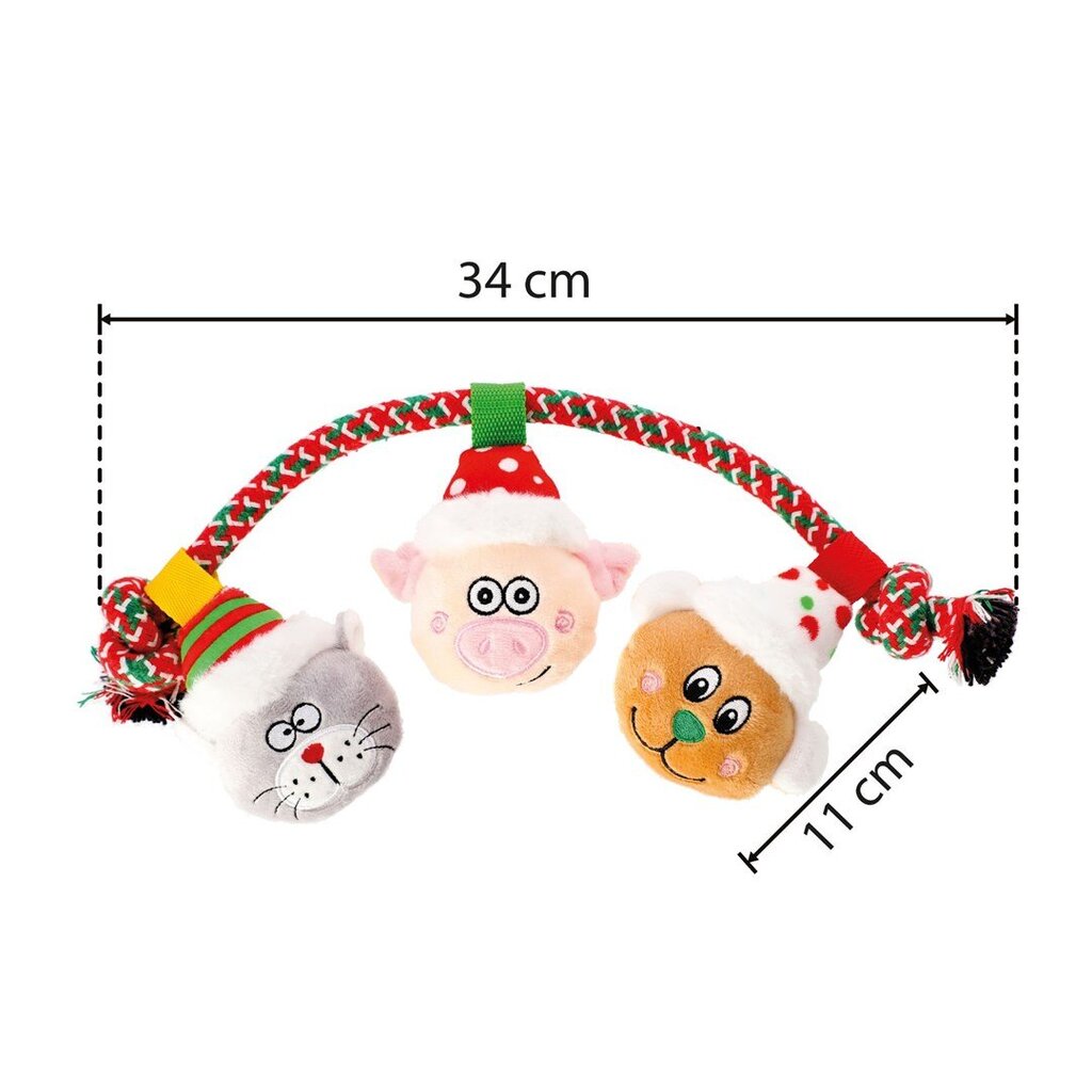 DINGO Elf Brothers - rotaļlieta suņiem - 34 cm цена и информация | Suņu rotaļlietas | 220.lv