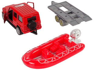 Ugunsdzēsēju transportlīdzekļu komplekts Lean Toys cena un informācija | Rotaļlietas zēniem | 220.lv