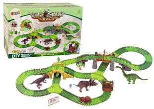 Dinozauru trase ar aksesuāriem Lean Toys, 270 d. cena un informācija | Rotaļlietas zēniem | 220.lv