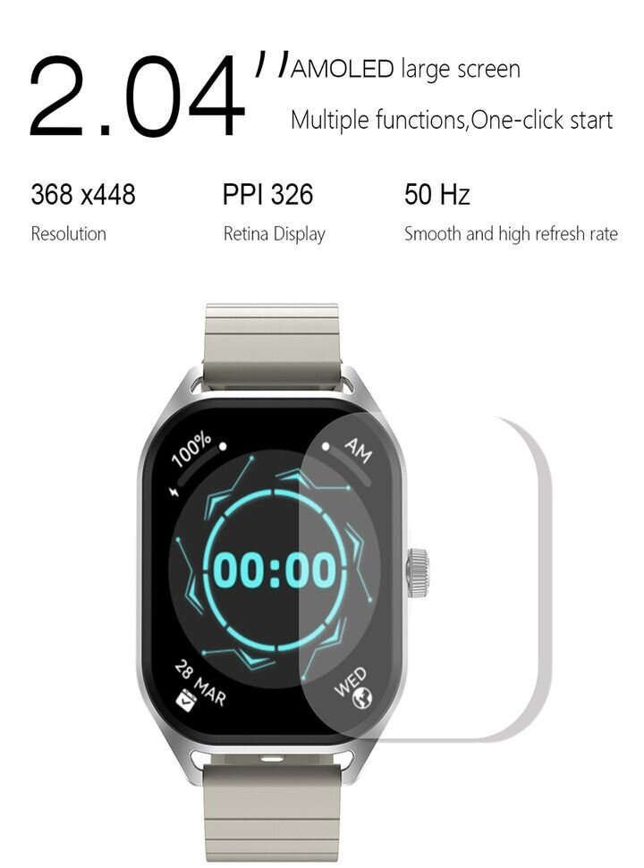 DT NO.1 DT99 Light Grey cena un informācija | Viedpulksteņi (smartwatch) | 220.lv