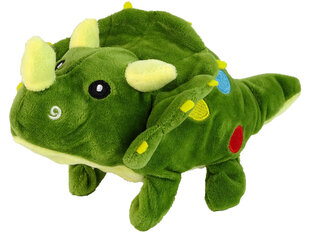 Interaktīvas dinozaurs Lean Toys, zaļš cena un informācija | Rotaļlietas zīdaiņiem | 220.lv
