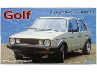 Сборная пластиковая модель. Fujimi - Volkswagen Golf I GTI, 1/24, 12681 цена и информация | Конструкторы и кубики | 220.lv