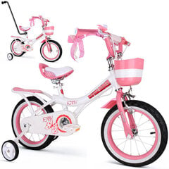 Bērnu velosipēds Royal Baby Jenny 14", rozā cena un informācija | Velosipēdi | 220.lv