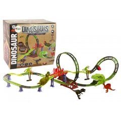 Trase ar dinozauriem Lean Toys cena un informācija | Rotaļlietas zēniem | 220.lv