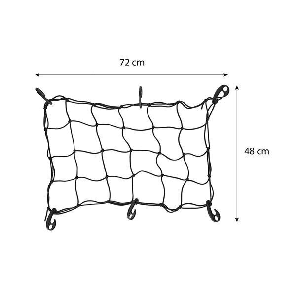 Elastīgas siksnas, tīklveida, 72x48 cm цена и информация | Velo bagāžnieki | 220.lv