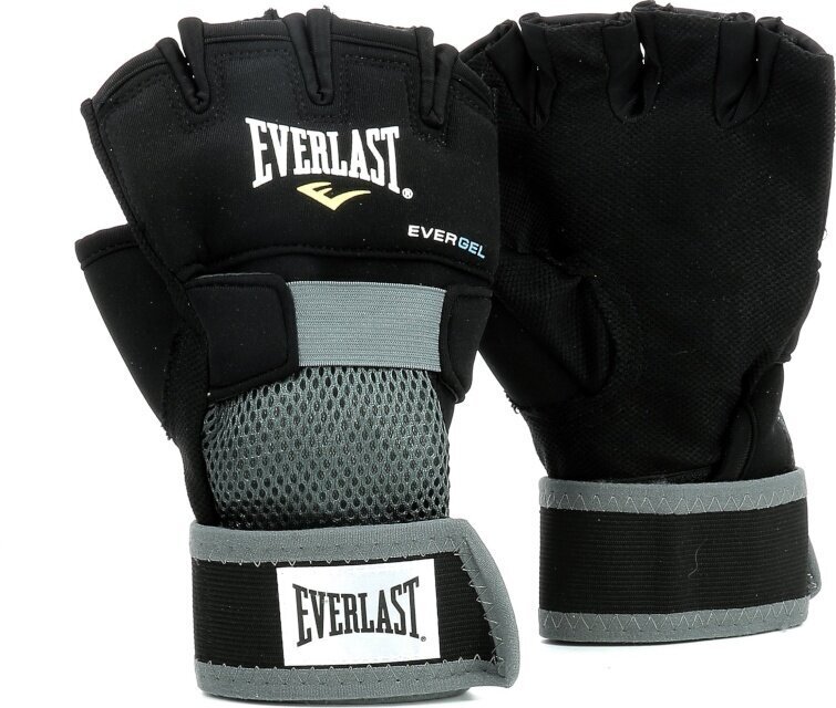 Treniņu cimdi Everlast Evergel, melni cena un informācija | Sporta cimdi | 220.lv