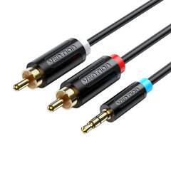 Vention 3.5 mm/2xRCA, 10 m цена и информация | Кабели и провода | 220.lv