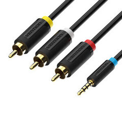 Vention 3.5 mm/3xRCA, 2 m цена и информация | Кабели и провода | 220.lv