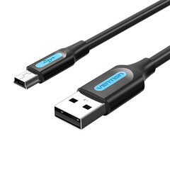 Vention USB 2.0/mini-B, 0.25 m cena un informācija | Kabeļi un vadi | 220.lv