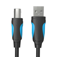 Vention USB 2.0/USB-B, 1,5 m cena un informācija | Kabeļi un vadi | 220.lv