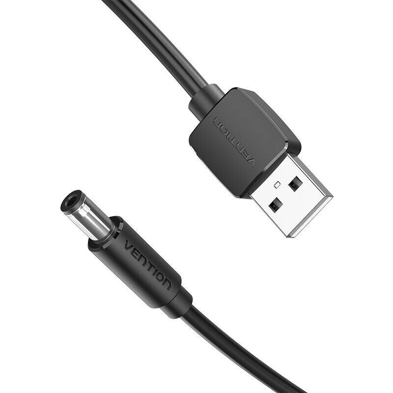 Vention USB/DC 5.5 mm, 0.5 m cena un informācija | Kabeļi un vadi | 220.lv