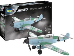 Модель Revell Messerschmitt Bf109G-6 easy-click 1:32 цена и информация | Конструкторы и кубики | 220.lv