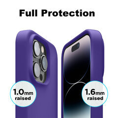 Soundberry Silicone Set iPhone 14 Pro Max Purple 5D cena un informācija | Telefonu vāciņi, maciņi | 220.lv