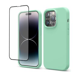 Soundberry Silicone Set iPhone 14 Pro Max Pistachio 5D cena un informācija | Telefonu vāciņi, maciņi | 220.lv